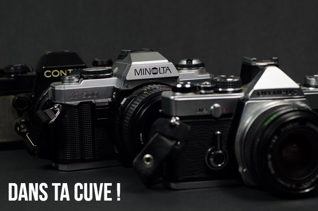 reflex argentique minolta, olympus et contax