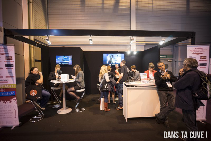 Côté petit stand, nous étions disponible toute la journée pour vous renseigner et parler de photo avec vous !