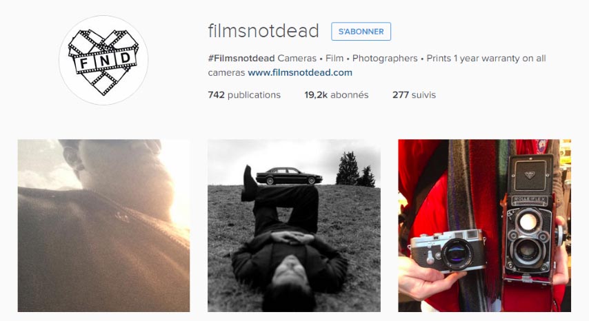 Instagram - @filmsnotdead
