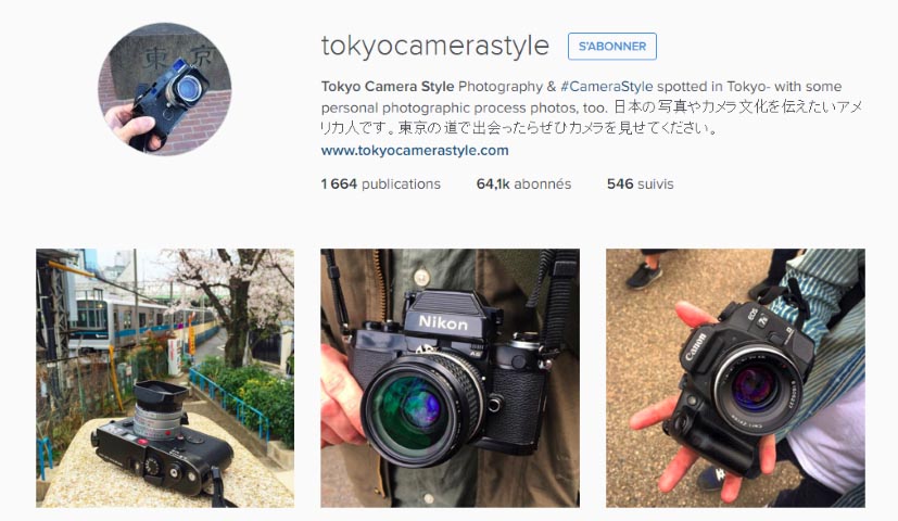 Instagram - @tokyocamerastyle